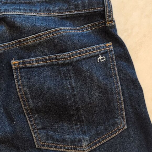 Rag And Bone Dre Low-Rise Slim Boyfriend Aster Size 29 - Picture 4 of 13